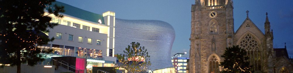 heritage building modern urban birmingham